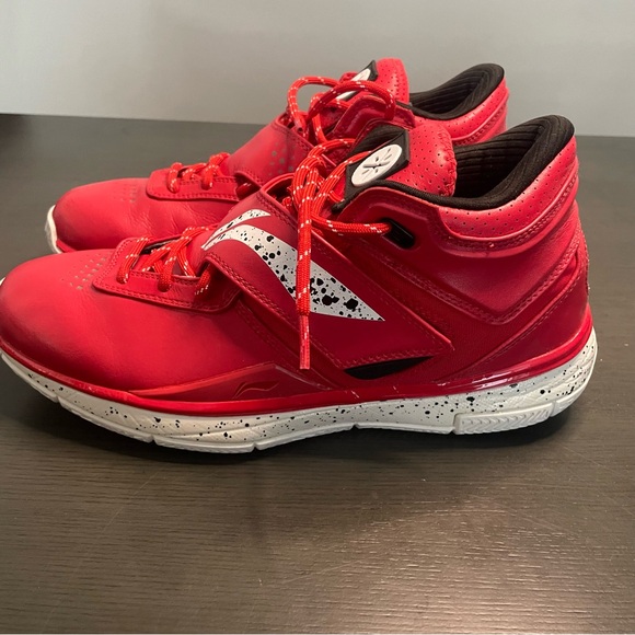 Li-Ning Wade 808 'Red' ABAK011 2 Wade 3's Men's Basketball Shoe Size 12 - Picture 7 of 12